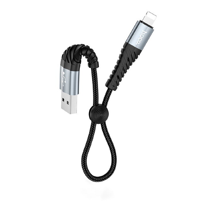 Кабель Hoco X38 Cool Charging data cable for iP(L=0.25M) - Black купить оптом купить оптом