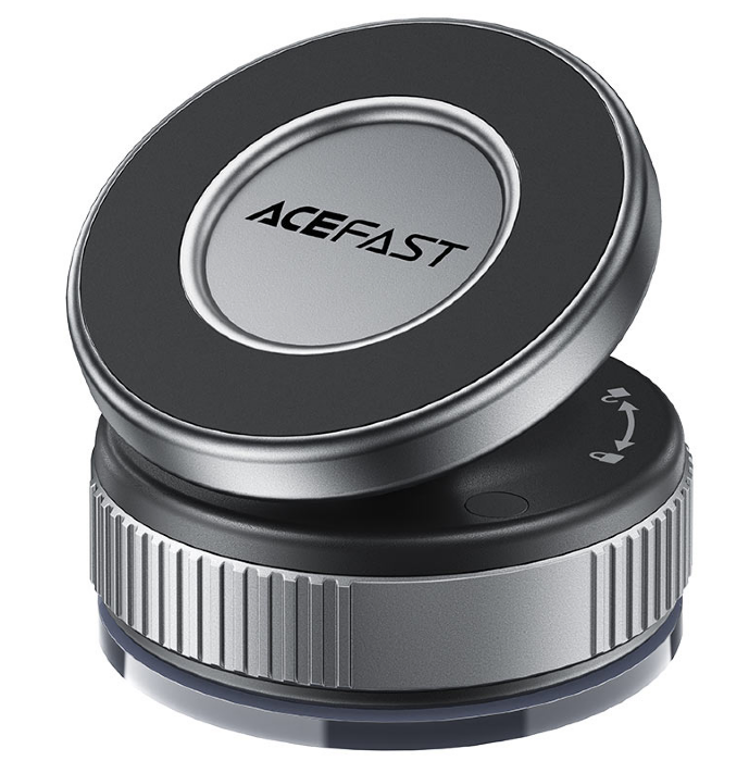 Магнитные держатель для телефона ACEFAST E27 manual suction cup magnetic Phone holder, kmetal gray купить оптом купить оптом