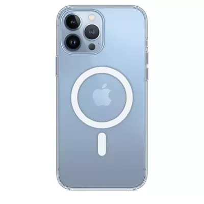 Чехол Clear Case Magsafe iPhone 17 Pro Blue