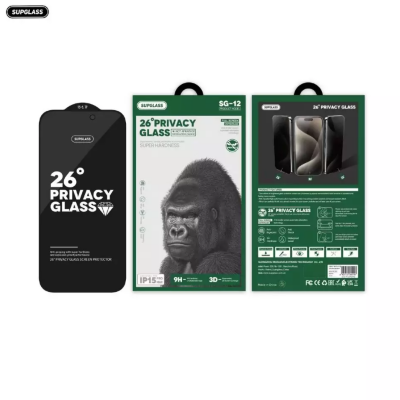 Защитное стекло SupGlass SG-12 Full Screen Coverage 26° Privacy Glass For Samsung S26