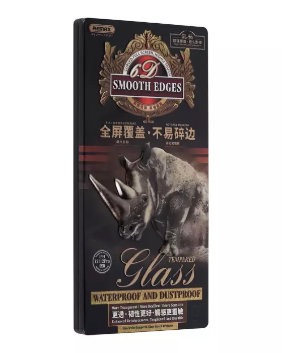 Защитное стекло REMAX Frost Series GL-56 Shatter-proof Temper Glass Screen Protector для Iphone 12/12  Pro (Матовое)