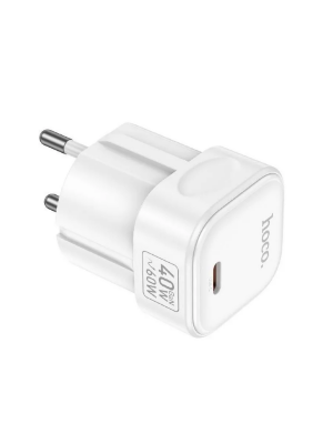 Зарядное устройство HOCO C168A Surpass single port PD40W charger - White