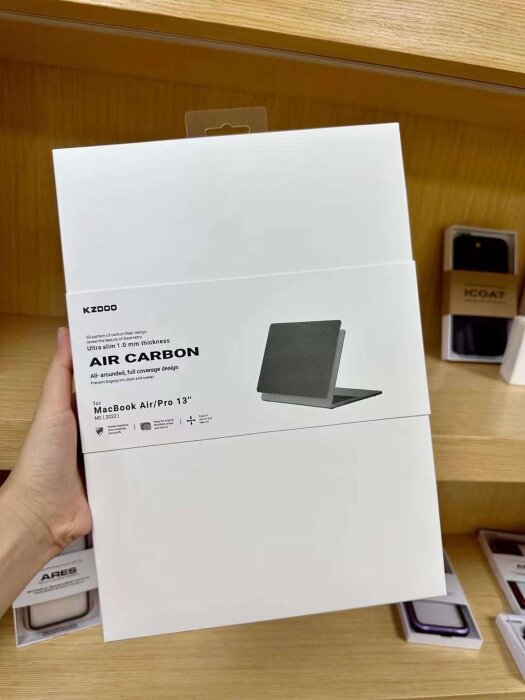 Чехол KZDOO "Guardian for Macbook Pro 13” ( 2020 ) A1706/A1708/A2289/A2338 M2 ( 2022 )" - Clear купить оптом купить оптом