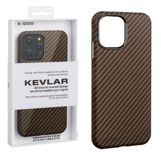 Чехол k-doo Kevlar для нового iPhone 13 Pro (6.1) - Brown купить оптом купить оптом