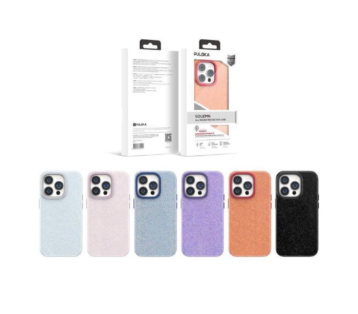 Чехол PULOKA Cover Classic 302 IPh 15 Pro Black купить оптом купить оптом