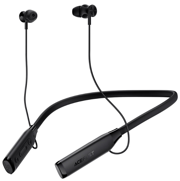 Наушники ACEFAST N7 neck hanging wireless earphones - Black купить оптом купить оптом
