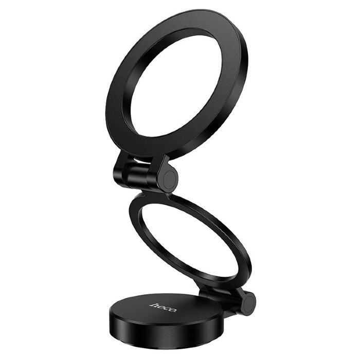 Автомобильный держатель HOCO H98 Rider Folding Ring Magnetic car holder Black купить оптом купить оптом