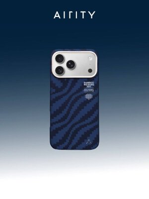 Чехол AIRITY Bamboo Weaving Art case For IPhone 17 Pro - Blue
