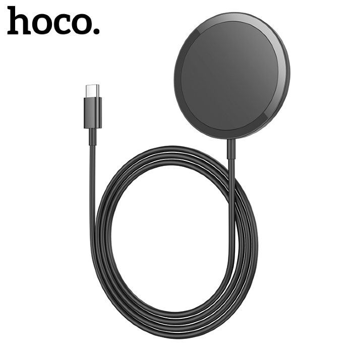 Беспроводная Зарядка HOCO CW52 Enjoy magnetic wireless fast charging Black купить оптом купить оптом
