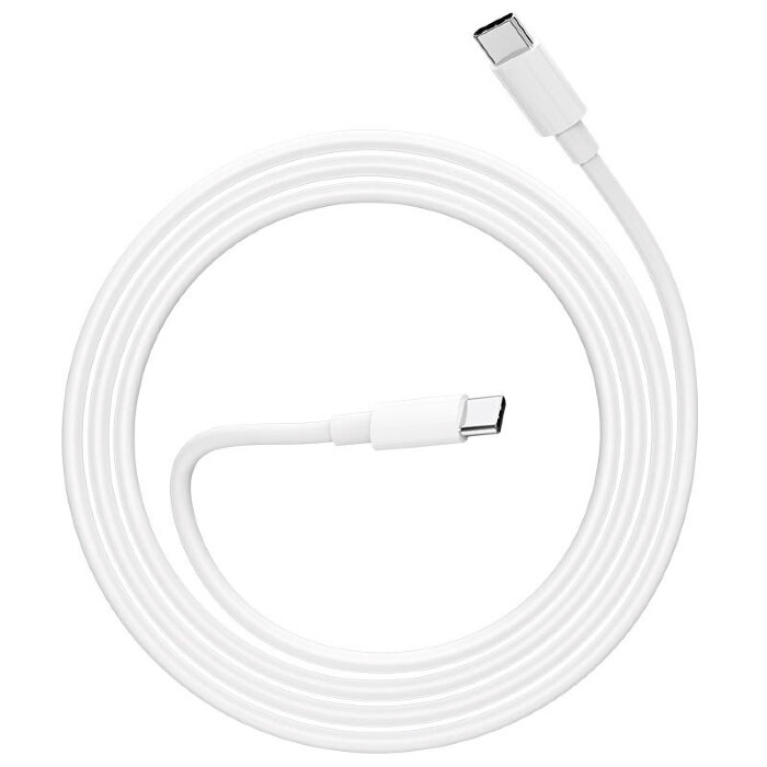 Кабель hoco X51 High-power 100W charging data cable Type-C to Type-C (L=1M) - White купить оптом купить оптом