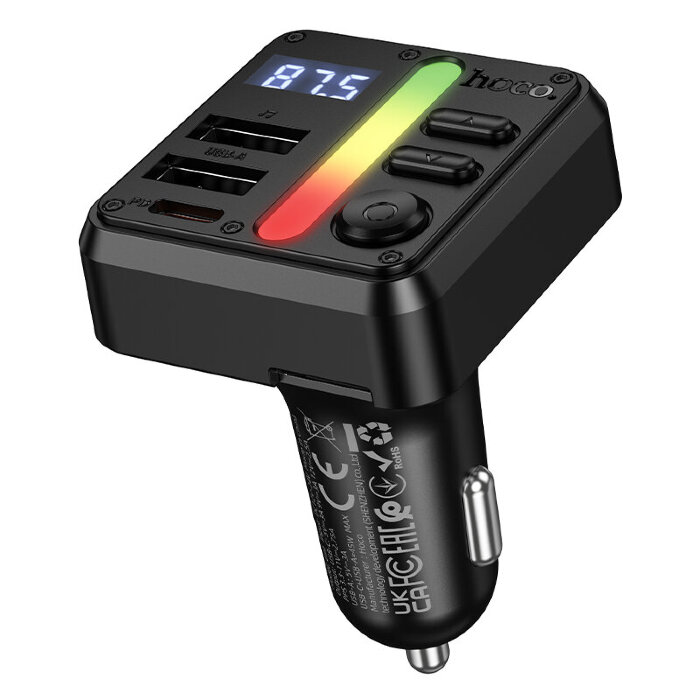 FM-модулятор HOCO E89 Libre 45w(1A1C) car BT FM transmitter - Black купить оптом купить оптом
