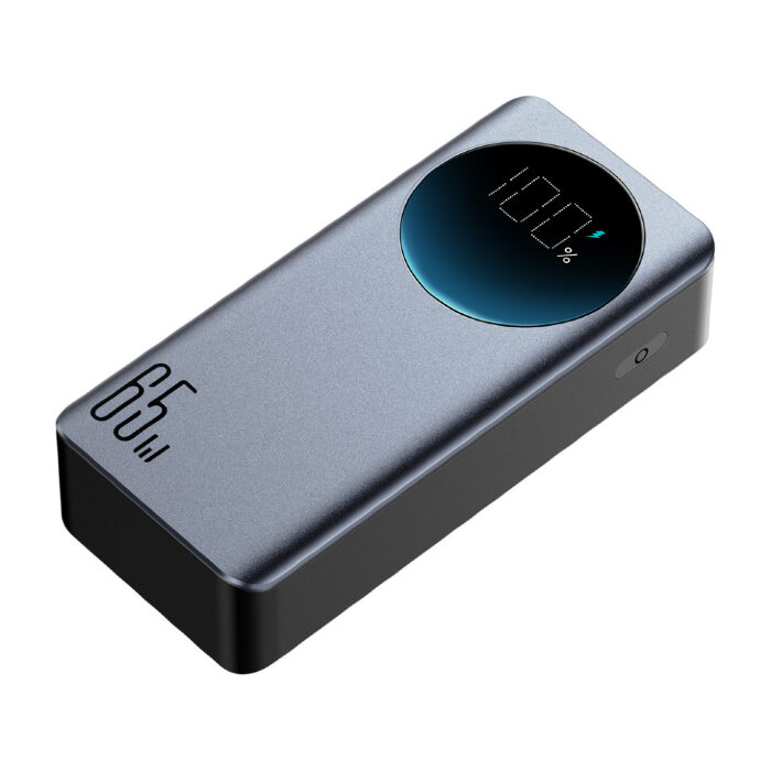 Power Bank Joyroom JR-PBF05 65W Digital Display Fast Charging 30000mAh - Black ?with Type-C To Type-C 100W 1.2M cable black?
