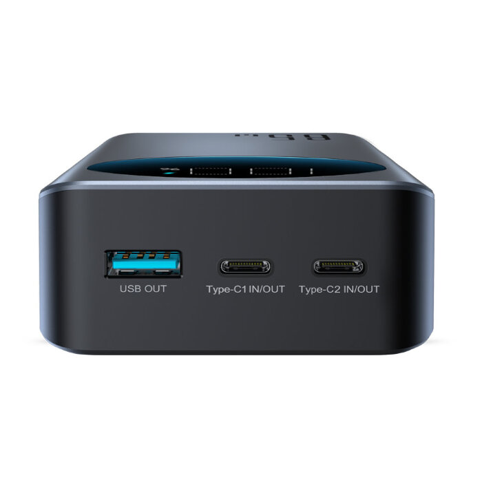 Power Bank Joyroom JR-PBF05 65W Digital Display Fast Charging 30000mAh - Black ?with Type-C To Type-C 100W 1.2M cable black?