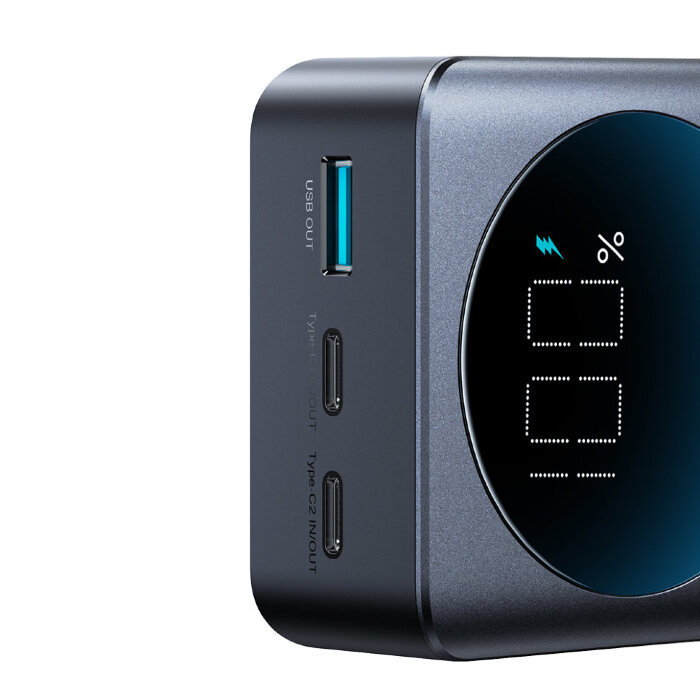 Power Bank Joyroom JR-PBF05 65W Digital Display Fast Charging 30000mAh - Black ?with Type-C To Type-C 100W 1.2M cable black? купить оптом купить оптом