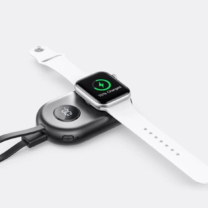 Внешний Аккумулятор JoyRoom JR-W13 5000mAh Portable Wireless Watch Charger - Black купить оптом купить оптом