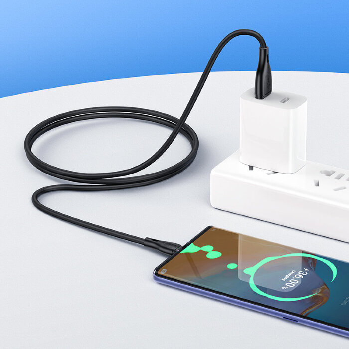 Кабель hoco X61 Ultimate USB - Type-C 3A 1m - Black купить оптом купить оптом