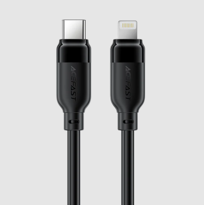 Кабель ACEFAST C16-01 USB-C to L TPU charging data cable, Black