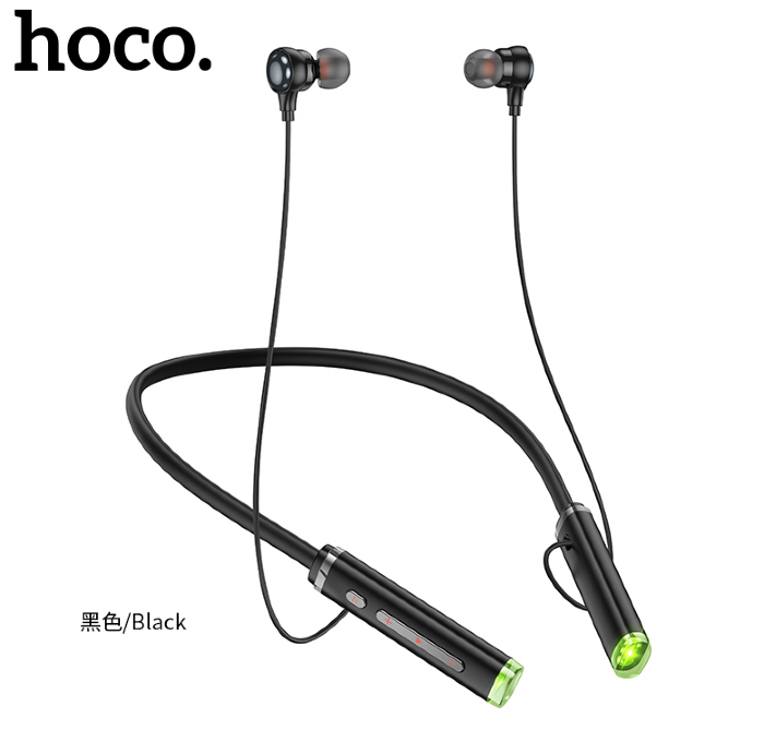 Наушники HOCO ES72 Benevolent neck-mounted BT earphones Black купить оптом купить оптом