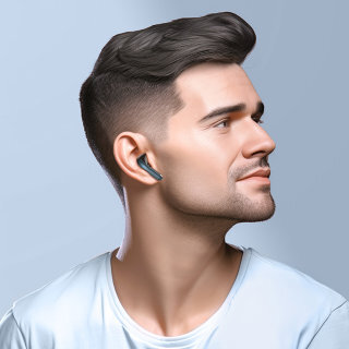 Беспроводные наушники Hoco EQ5 energy true wireless ANC+ENC noise reduction BT headset - Черный купить оптом купить оптом