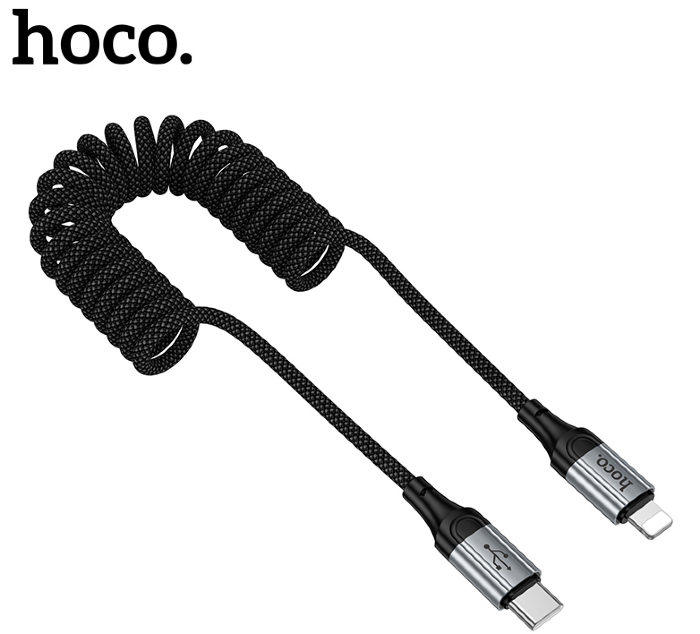 Кабель HOCO X121 Nuevo PD27W charging data cable IP Black купить оптом купить оптом