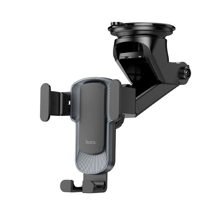 Автодержатель hoco CA104 vertical and horizontal telescopic gravity vehicle holder - Black купить оптом купить оптом