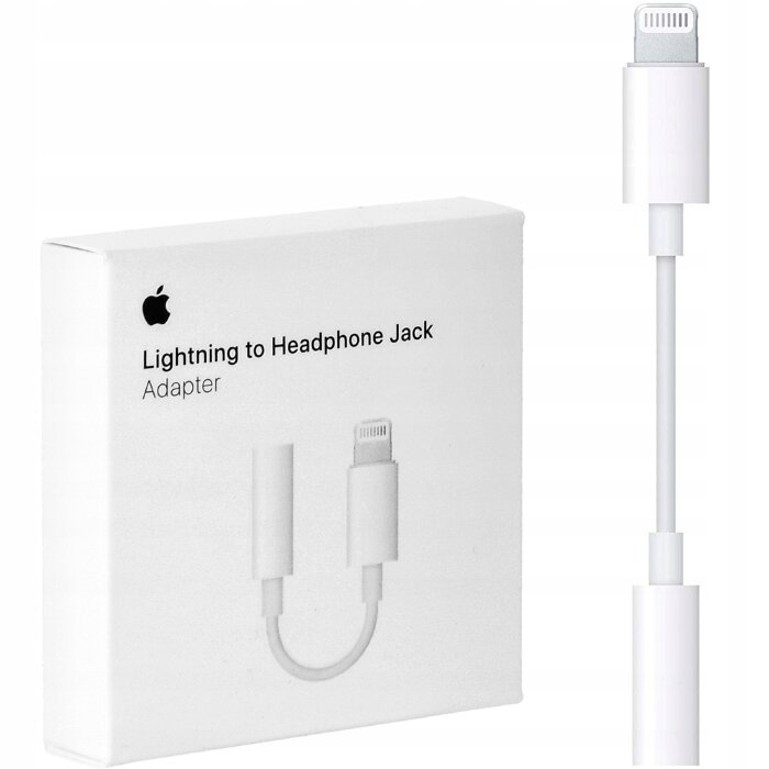 Переходник Apple Original Lightning to Headphone Jack Adapter A1749