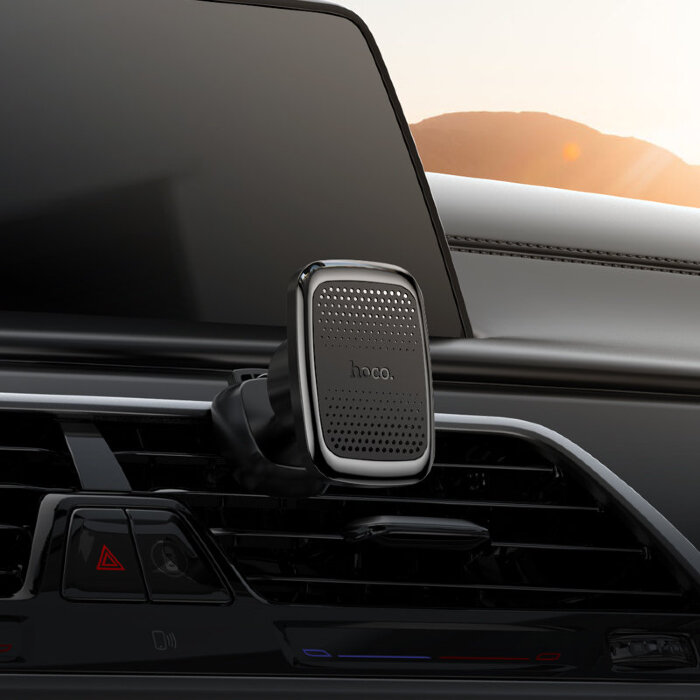 Автодержатель hoco CA106 Air outlet magnetic car holder - Black купить оптом купить оптом