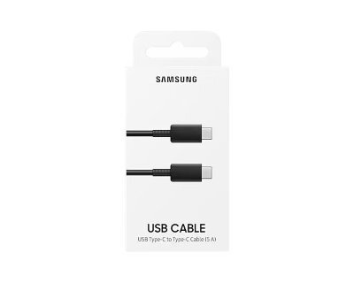 Кабель Samsung USB-C to USB-C Cable 5A (1m) Black "1:1 orig" купить оптом купить оптом