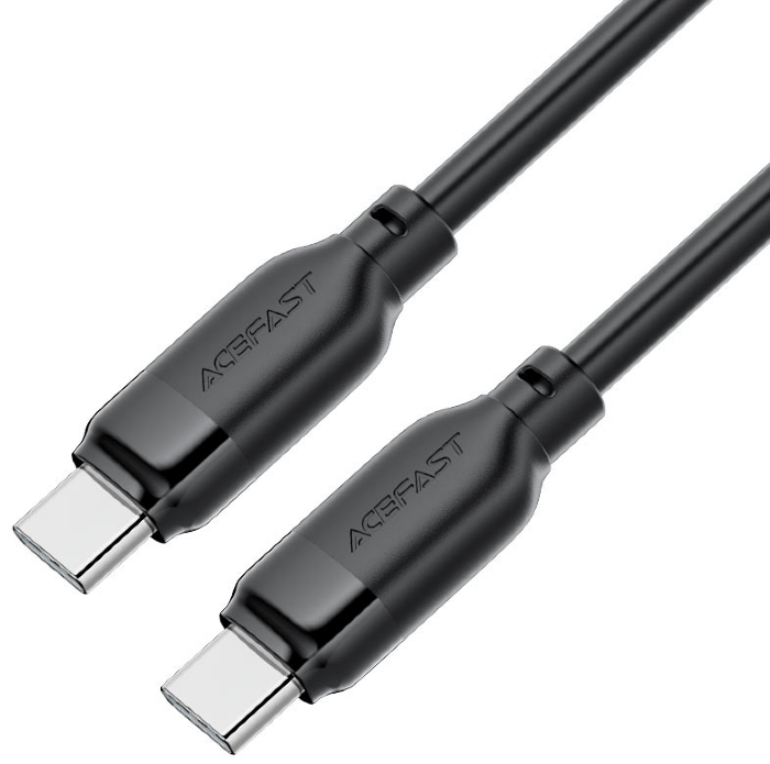 Кабель AceFast C16-03 USB-C to USB-C TEP charging data cable, Black купить оптом купить оптом
