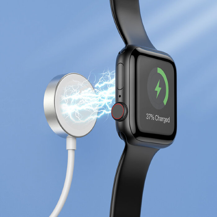 Беспроводная зарядка Hoco CW39 Wireless charger for iWatch - White купить оптом купить оптом