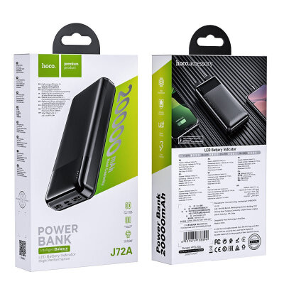 Power Bank hoco J72A Easy travel 20000mAh - Black