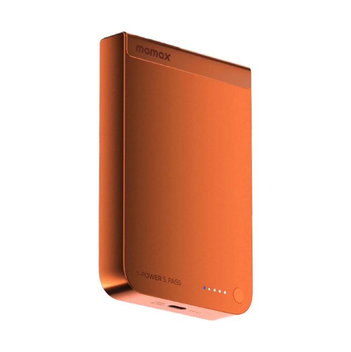 Внешний аккумулятор MOMAX 1-Power S.Pass Magnetic wireless Battery Pack 10000mAh (IP163Q22CNM) - Orange купить оптом купить оптом