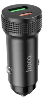 Автомобильная Зарядка HOCO Z49B Level PD38(1C1A) car charger Black