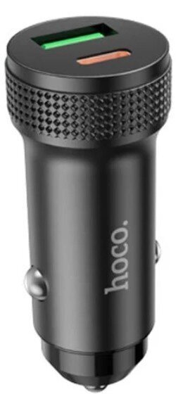 Автомобильная Зарядка HOCO Z49B Level PD38(1C1A) car charger Black купить оптом купить оптом