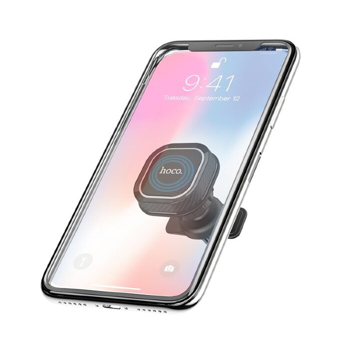 Автодержатель hoco CA52 Intelligent air outlet in-car holder - Black купить оптом купить оптом