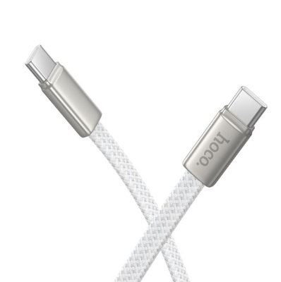 Кабель HOCO X125 Exceso 60W charging data cable Type-c to Type-c White