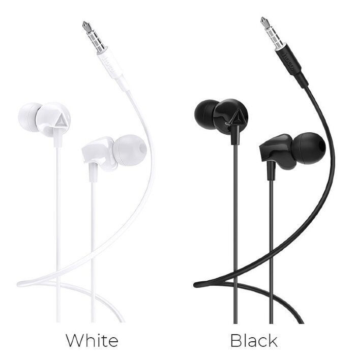 Наушники hoco M60 Perfect sound universal earphones with mic - Black купить оптом купить оптом