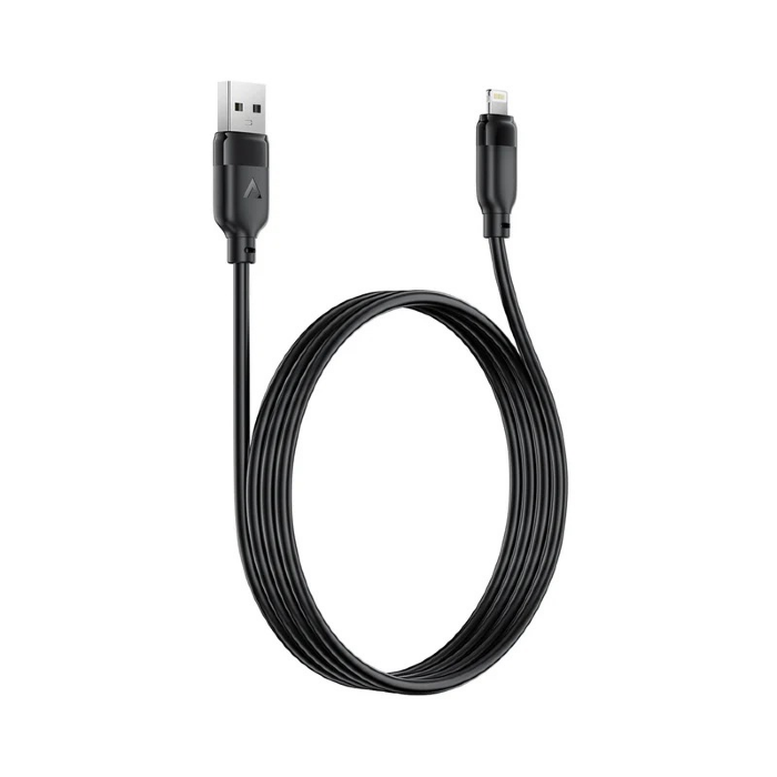 Кабель ACEFAST C16-02 USB-A to L TPU charging data cable - Black купить оптом купить оптом