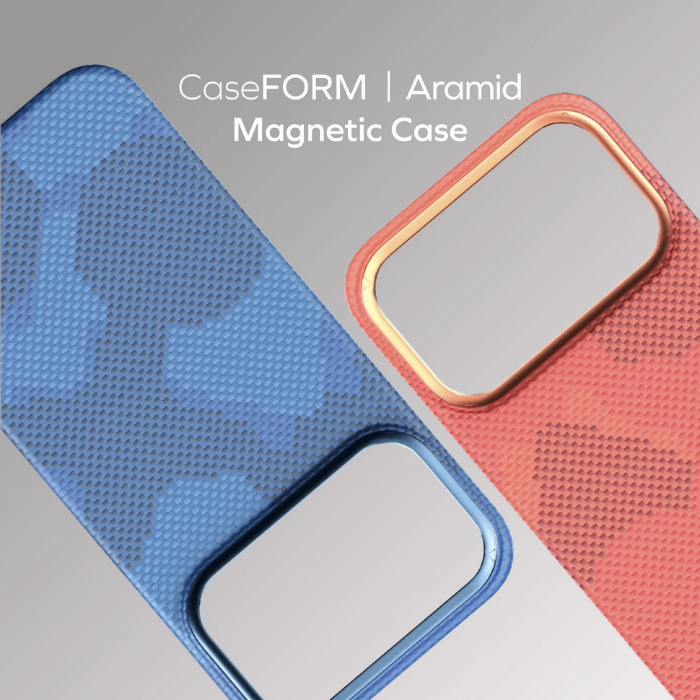 Чехол MOMAX MKAP25MB Phone case For IP 17 Pro Aramid Magnetic case - Blue купить оптом купить оптом