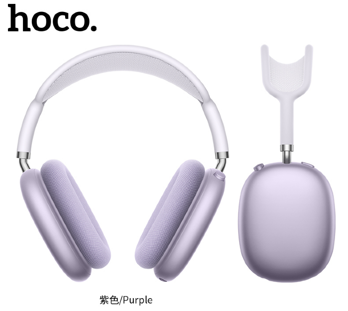 Наушники HOCO W65 Plus Happy ANC BT headphones Purple купить оптом купить оптом