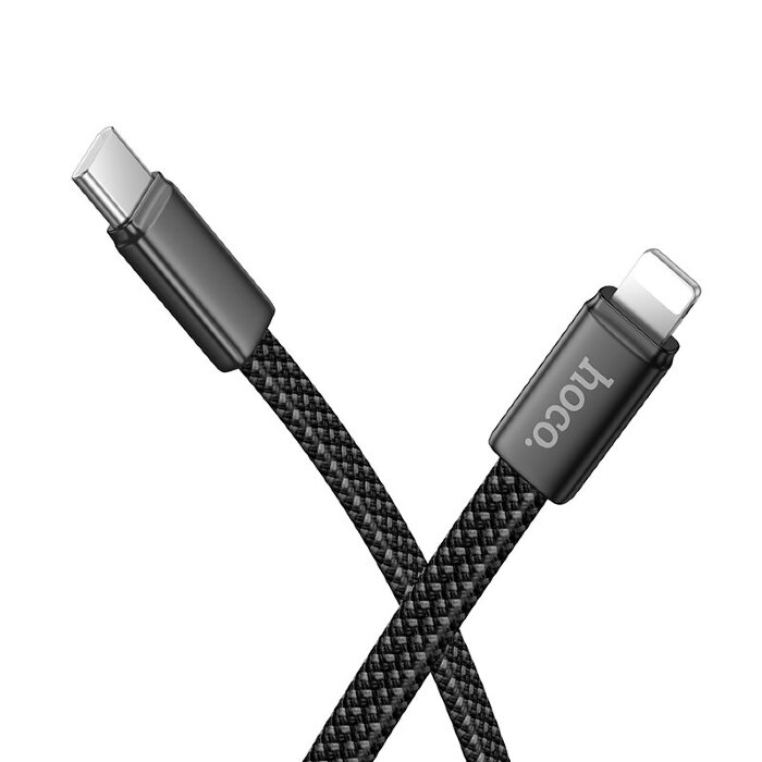 Кабель HOCO X125 Exceso PD30W charging data cable IP - Black купить оптом купить оптом