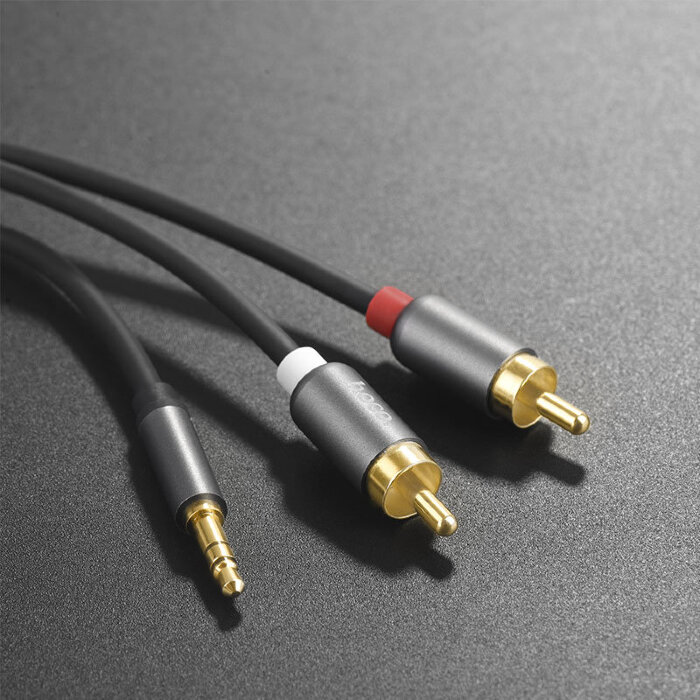Кабель hoco UPA10 audio 3.5mm - Серый купить оптом купить оптом