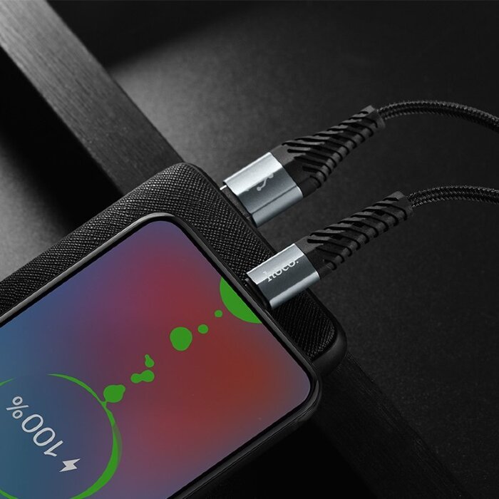 Кабель hoco X38 Cool Charging data cable for Micro - Black купить оптом купить оптом