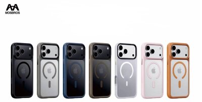 Чехол MOSBROS Eushield Magnetic Series IP 17 Pro Max Pink