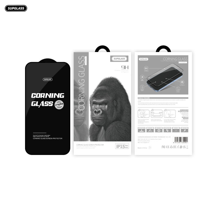 Защитное стекло для телефона - SupGlass XC-10 Corning Glass Screen Protector для iPhone 12 Pro Max (6.7) купить оптом купить оптом
