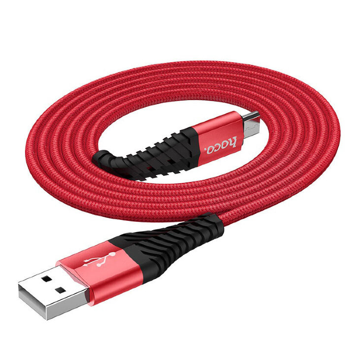 Кабель hoco X38 Cool Charging data cable for Micro - Red купить оптом купить оптом