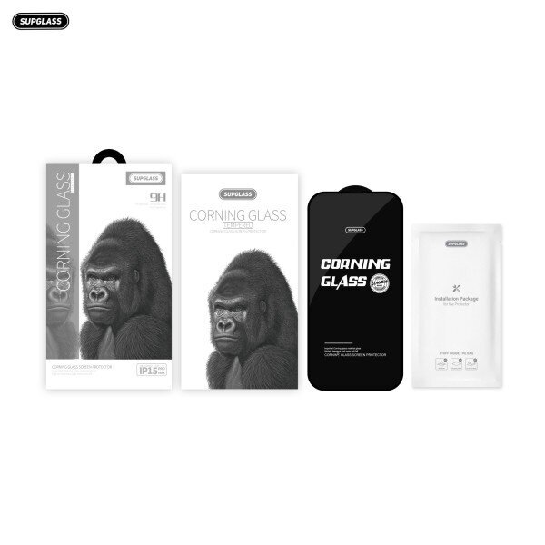 Защитное стекло SupGlass SG-10 Corning Glass Screen Protector For IP 15/16 (6.1) купить оптом купить оптом