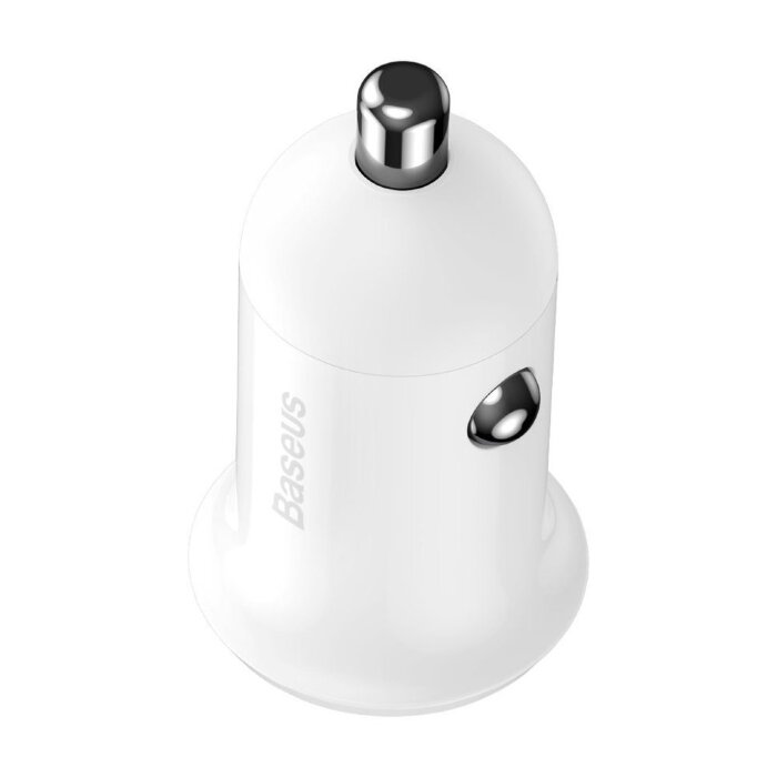 Автомобильное зарядное устройство Baseus Grain Pro Car Charger (Dual USB 4.8A ) (CCALLP-02) - White купить оптом купить оптом