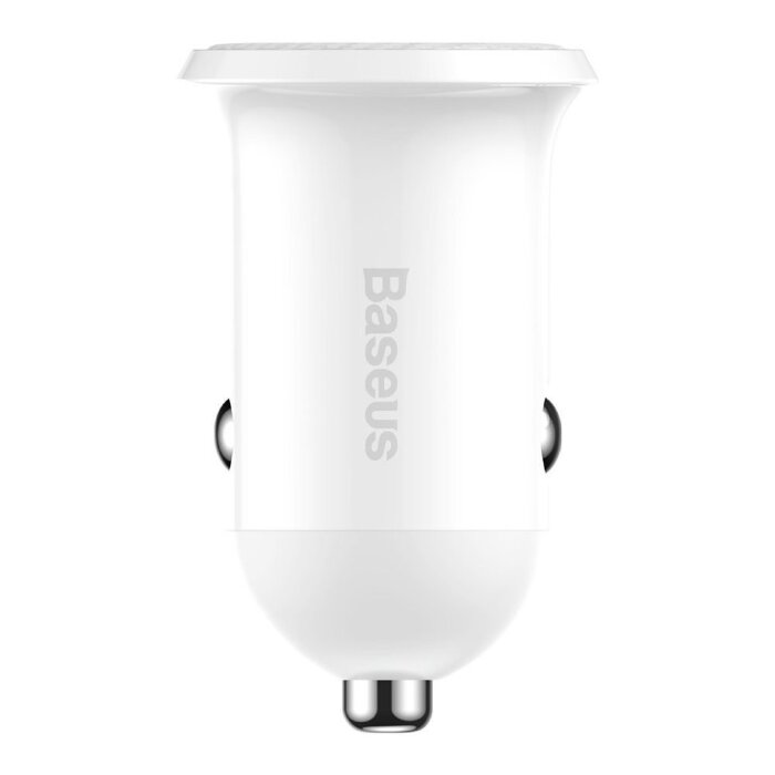 Автомобильное зарядное устройство Baseus Grain Pro Car Charger (Dual USB 4.8A ) (CCALLP-02) - White купить оптом купить оптом