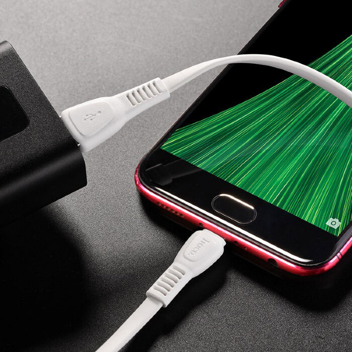 Кабель hoco X40 Noah charging data cable for Micro - White купить оптом купить оптом